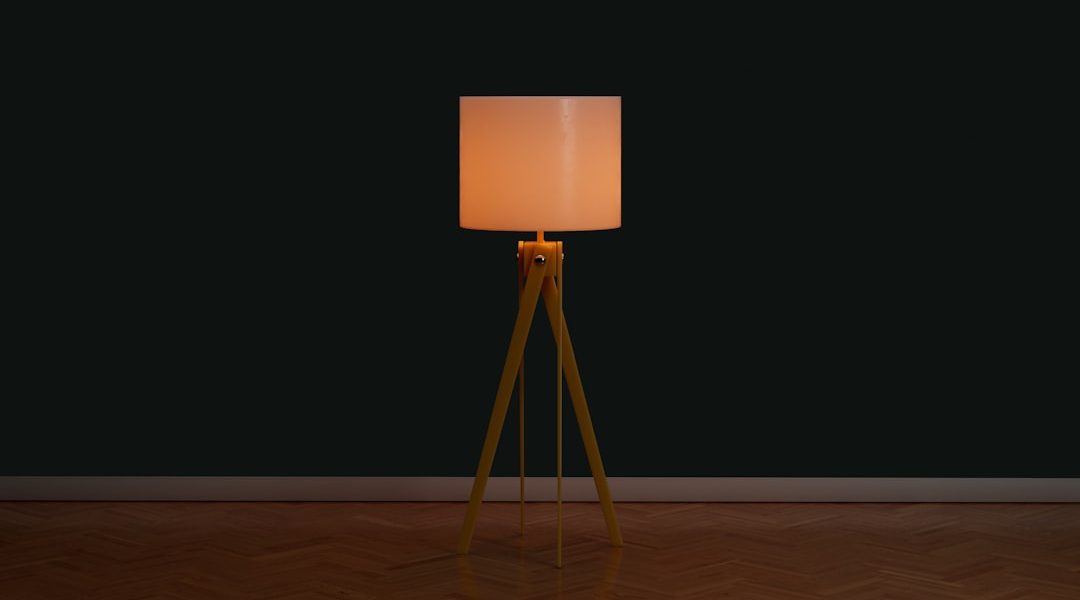 Photo Silk Ball Floor Lamp