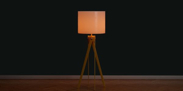 Photo Silk Ball Floor Lamp