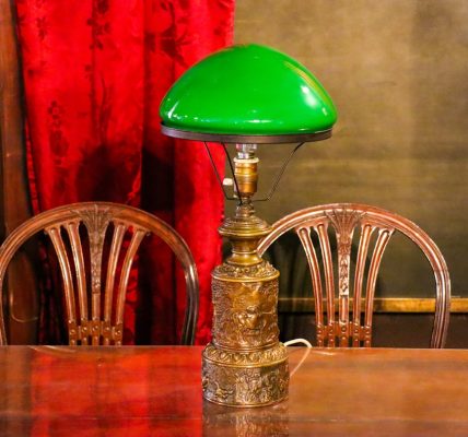 Photo cylindrical table lamp