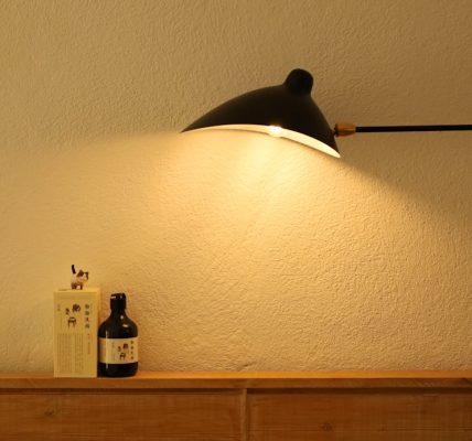 Photo resin wall lamp