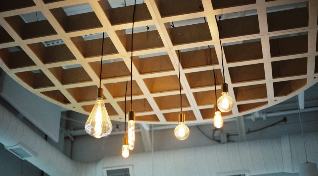 Photo LED ceiling panel