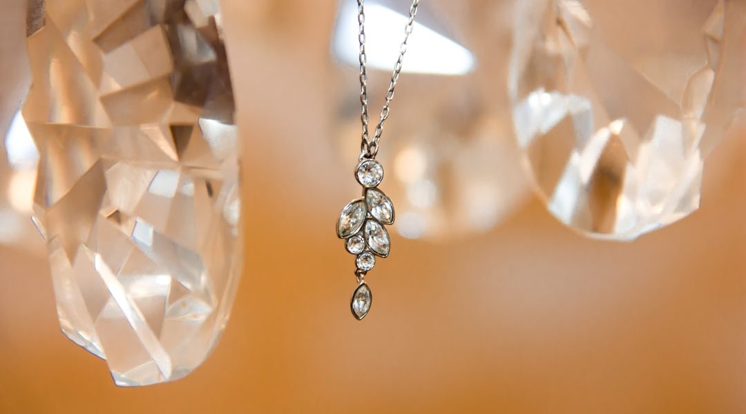 Photo acrylic petal pendant