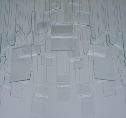 Photo frosted glass ceiling lamp