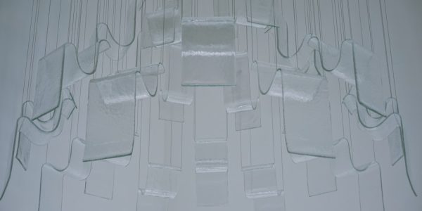 Photo frosted glass ceiling lamp
