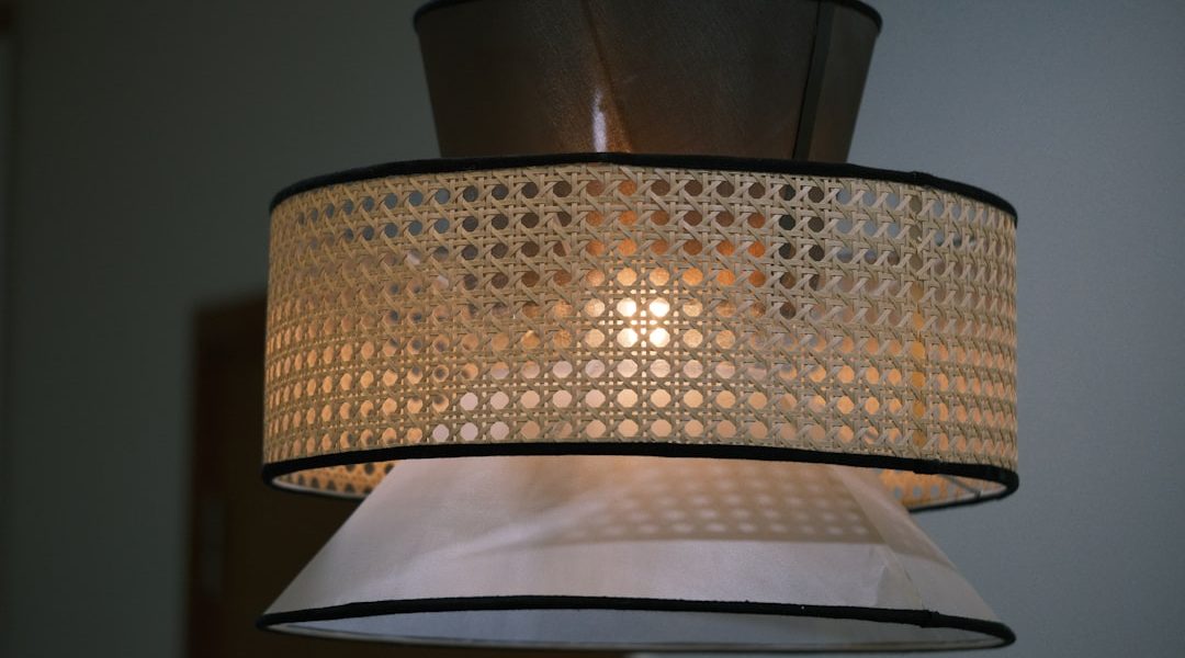 Photo drum pendant lights