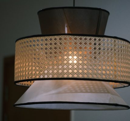 Photo drum pendant lights