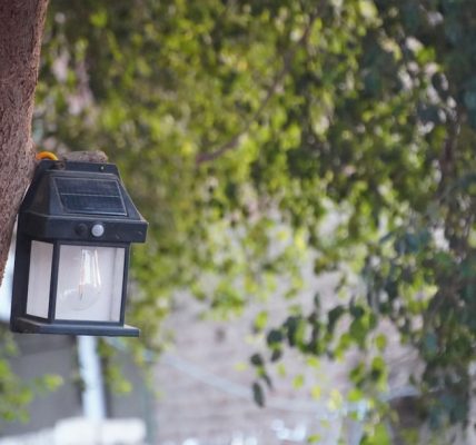 Photo solar powered lantern pendant
